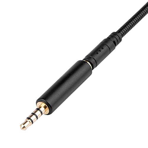 Image of Phone Microphone for Headphone Jack - 3.5mm AUX - 7.5 Inch Detachable | Detachable Mini Mic 3.5 mm Jack, Small Plug in Attachment