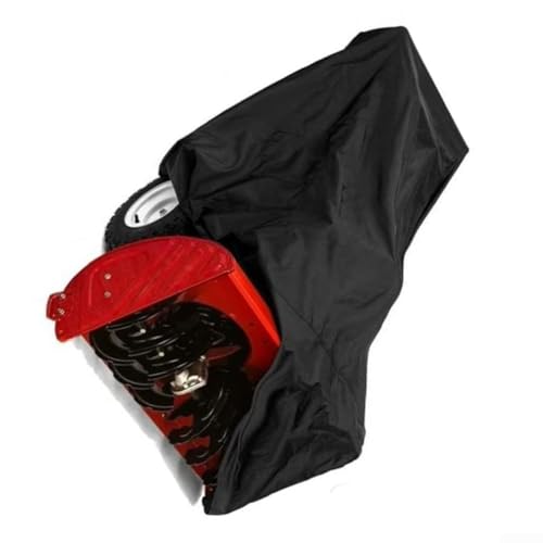 Cubierta de soplador de nieve en tela Oxford 210D gris impermeable para jardín 4
