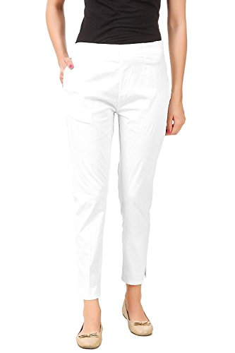 Image of SriSaras Women's Premium Cotton Trousers /Pants