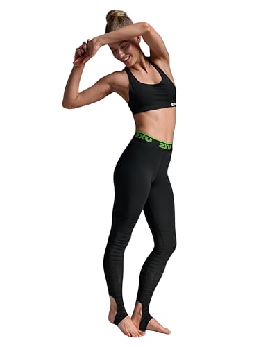 2XU Women's Elite Power Recovery Compression Tights, Black/Nero, Medium/Tall