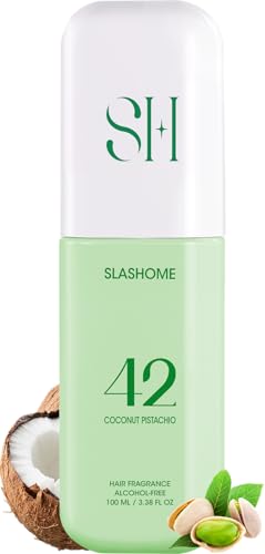 Image of Hair Perfume for Women, Coconut Pistachio Alcohol-Free Body Mist, 100ml | Soft & Lightweight Long-Lasting Fragrance for Hair, Body, Clothes & Pillows, Everyday Refreshing, Gift for Women & Moms