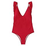 Lässiger Bikini für Damen, modisch, hoch taillierter Bikini, bauchfreies Oberteil, zweiteilige Badeanzüge, vollflächige Badeanzüge, sportliche Badebekleidung Tops Sexy Schwarz Bikini MäDchen 164