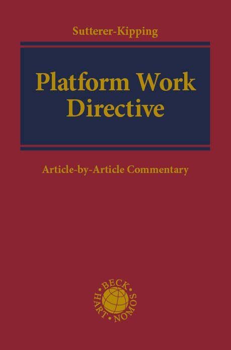 Platform Work Directive: Article-by-Article Commentary (Kooperationswerke Beck - Hart)