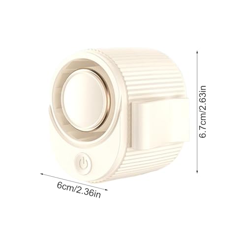 Ventilateur rechargeable avec clip portable sans lames 3 vitesses