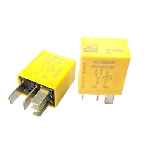 Relais 12 V CC 5 broches 9673062180 à haute conductivité pour équipements extérieurs 10PCS