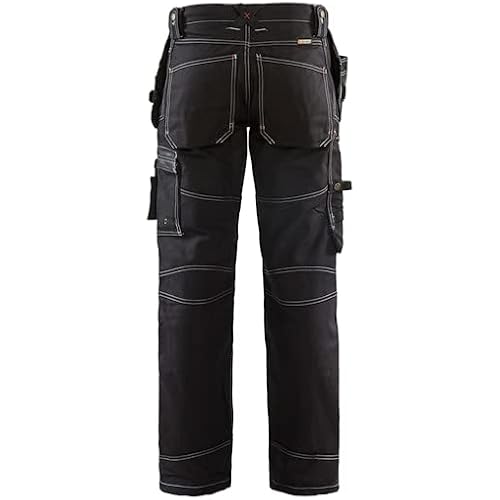 Blaklader 150013209900D96 X1500 Trousers Craftman, Size 34/30, Black