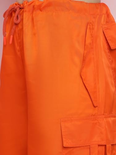 Image of KOTTY Women's High Rise Relaxed || Straight || Joggers Fit Cargo's for Pants || Trousers
