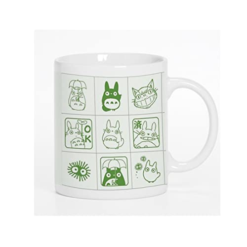 Taza de cerámica del desayuno del té de la leche del café del Totoro