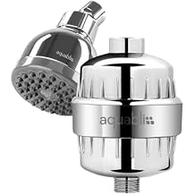 AquaBliss Revitalizing Shower Filter & TurboSpa Shower Head - Reduce Dry Itchy Skin, Dandruff, Eczema, and Dramatically Improves The Condition of Your Skin, Hair and Nails - Chrome Exclusive Bundle