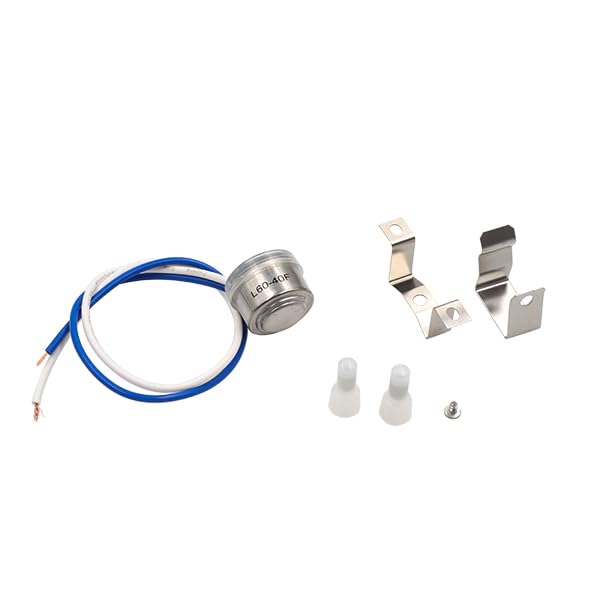 WR50X55 Defrost Thermostat Compatible with GE Hotpoint Refrigerator Replaces AP2639498 PS303545 SWR50X0035 WR50X0028
