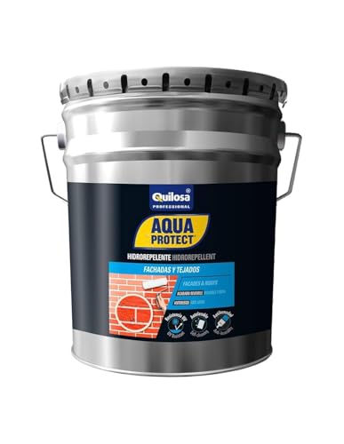 quilosa Aqua Protect Hidrorepelente Fachadas Y Tejados Invisible 25 Lt