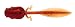 Nikko Zaza Tadpoles Artificial Fishing baits, Natural