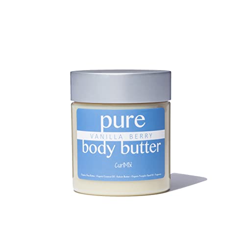 Curlmix Organic Body Butter With Shea Butter And Pumpkin Seed Oil - Vanilla Berry - 8 Fl Oz #TOP20