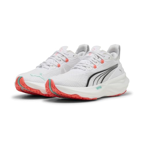 Puma Femmes Foreverrun Nitro 2 Chaussure De Running avec Stabilisateurs Chaussures De Running Puma White-Aquatic - Blanc 37,5