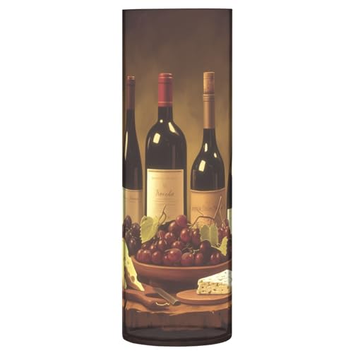 Vase en forme de bouteille de vin pour centre de table de salon
