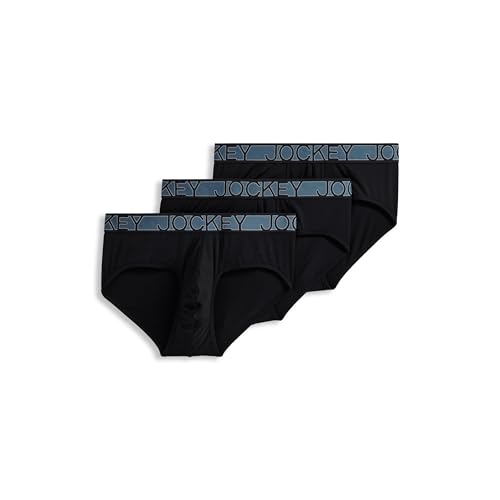 Jockey Men's Underwear Active Microfiber Brief - 3 Pack