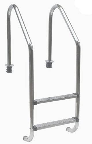 2-Step Heavy Duty Stainless Steel Pool Ladder, 1.5mm, 304 Grade, 25cm W x 30cm H-image-7