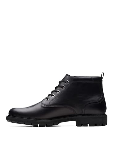 Clarks Batcombe Mix Bottine Homme en cuir marron ou noir