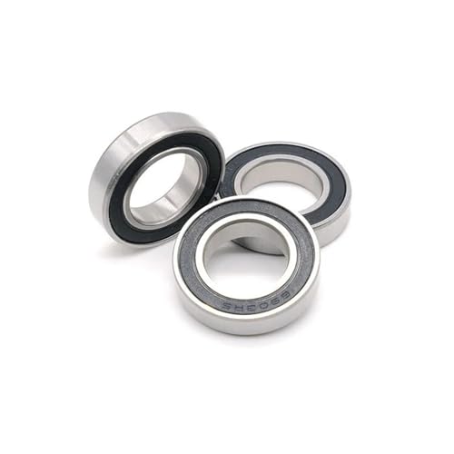 Rodamiento rígido de bolas 6912 ZZ cojinete blindado miniatura de ranura profunda 3 uds