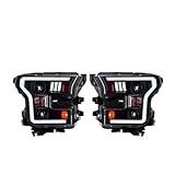 Anpassbar for eine große Auswahl an Automodellen: Kompatibel mit Ford Raptor F150 2015–2017, einfach anzupassen, Plug-and-Play, keine komplizierten Modifikationen erforderlich.