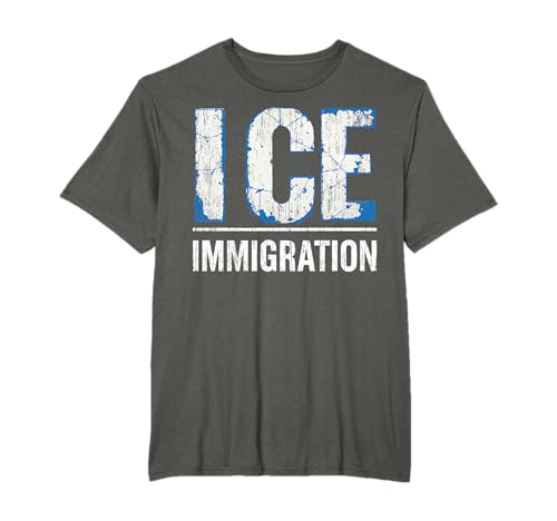 Funny Ice Immigration Retro T-Shirt