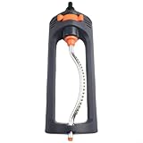 Struttura del materiale: realizzato con materiali robusti tra cui una base in plastica e un tubo spray in alluminio, questo irrigatore è costruito per resistere agli elementi e fornire prestazioni costanti.