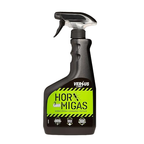 VERSUS HORMIGAS insecticida barrera contra las hormigas, hasta 3 meses de duración. Eficaz contra los insectos voladores y rastreros