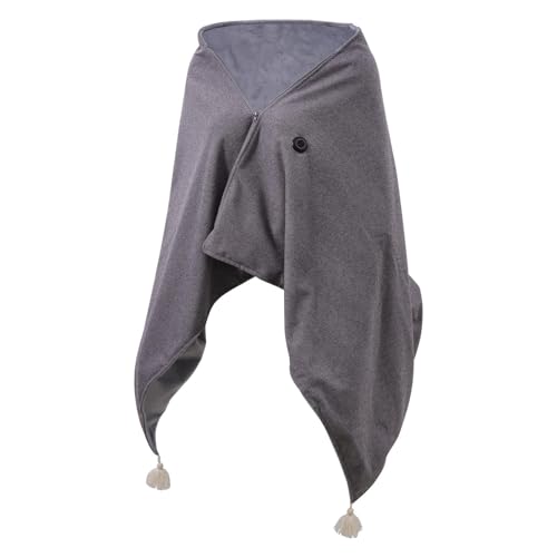 Heated Electric Blanket Shawl - Heated Blanket Battery Operated,USB Heated Throw, Heated Blanket Battery Operated for Car Office Home Travel