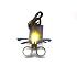 3W LED Headlight Lamp with Filter +3.5X 420mm Binocular Loupes Optical Glasses Bag (Black)