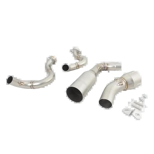 Silencieux 51mm et tuyau liaison avant de moto pour Kawasaki Z650 Ninja 650 2023-2024