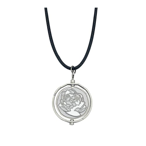 Vi Arcane Hextech Crystals Rotatable Pendant Necklace Vi Cosplay Accessory Props Halloween Christmas Party Birthday Gift4