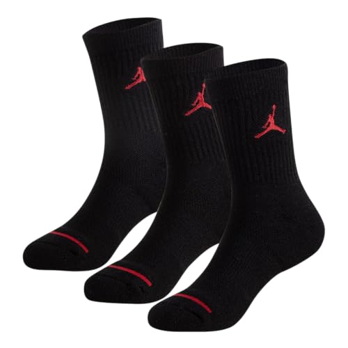 Jordan Jumpman Crew Calzini per bambini Black 5/7 anni