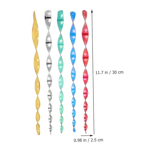 ORFOFE 10 Pcs Pássaro Mais Assustador Fita Adesiva Para Pássaros Hastes De Espantar Pássaros De Plás