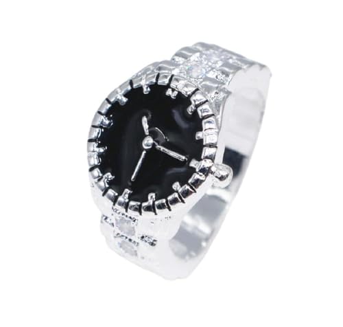 Bague zircone cubique pour femme en argent 925 avec design creux délicat