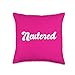 Neutered Funny Vasectomy Joke Snipped Tubes Surgery Get Well Throw Pillow