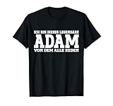 Lustiges Adam Geschenk Adam Spruch