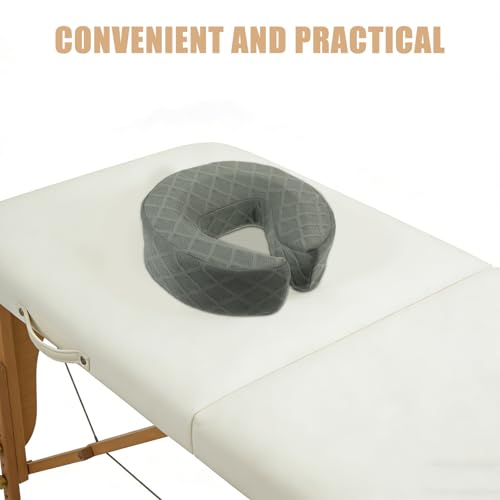 Almohada de masaje facial con soporte flotante ergonómico y fibra verde Artibetter 7