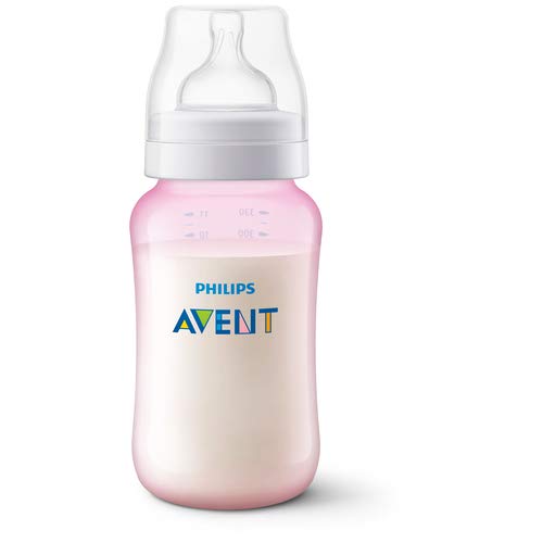 Kit Avent Classic+ 3 Mamadeiras Rosa 125, 260, 330ml Philips Avent