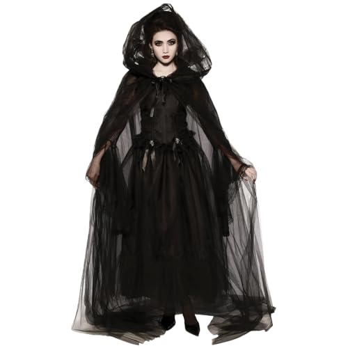 Costume de sorcière pour femmes robe vintage pour éviter les déguisements simples en L