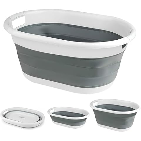 Crystals Large Collapsible Laundry Basket for Storage Cover