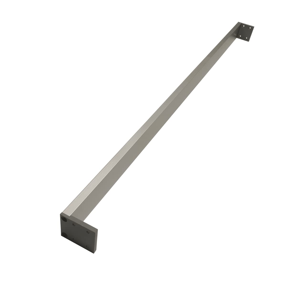 Verstärkungsstange für Badmöbel | Aluminiumstange für Badezimmermöbel mit Deckel oder Arbeitsplatte | 80 cm