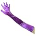 SACASUSA (TM) 23" Long Party Bridal Dance Gloves A Grade Quality in Purple