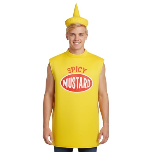 Costume de ketchup pour femme : fini les déguisements inconfortables pour vos fêtes à thème