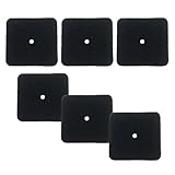 Delapan 6 Pack Charcoal Cat Litter Box Replacment Filter fits Catit Hooded Cat Litter Pans Carbon Odor Filters