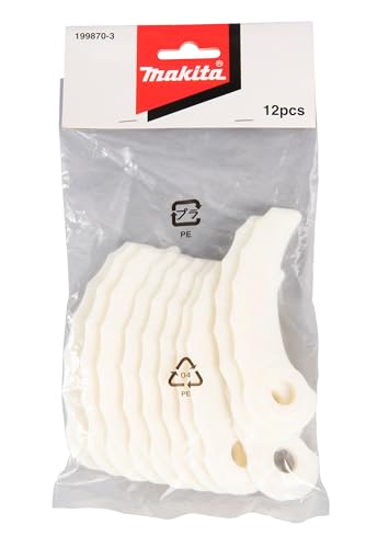 Makita 199870-3 Replacement Plastic Blades 305mm, Pack of 12, Gray - Image 2