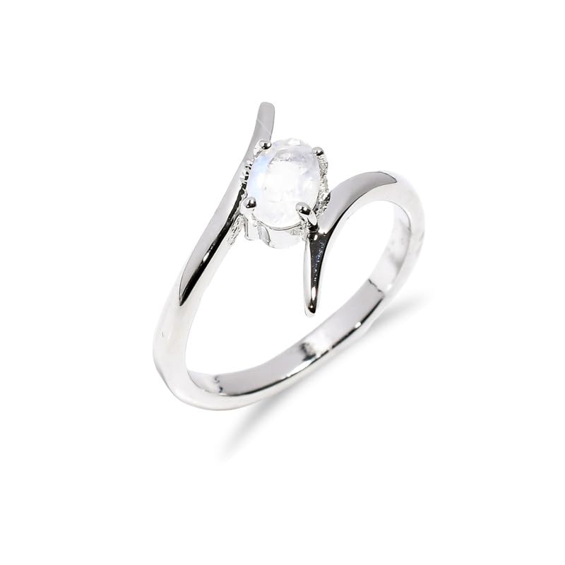 Bague en argent 925 pour femme ethnique vintage avec pierre