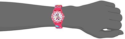 Disney Minnie Mouse Kids' Plastic Time Teacher Analog Quartz 3D Strap Watch2