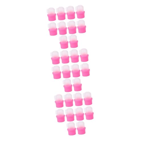 Mikinona 3sets Nail Polish Remover Pads Set Gel Nail Soak off Covers Perfect Manicure Tools Reusable 10pcs*3