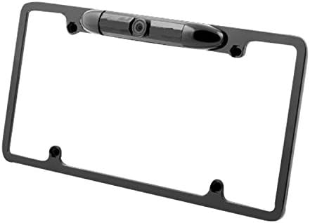 Aluminum License Plate Rearview Camera Vission AM-CAM5 Black