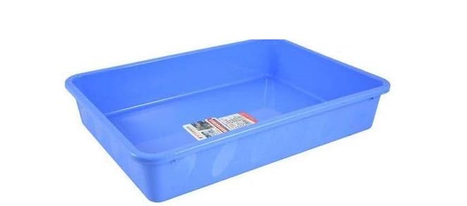 Patel Enterprise Unbreakable Plastic Tray 812B (30 * 22 CM) for Multipurpose Organizer Rectangle Shape, Water Tray, Plastic tubs for Kitchen Utensils (Pack of 1)-image-17